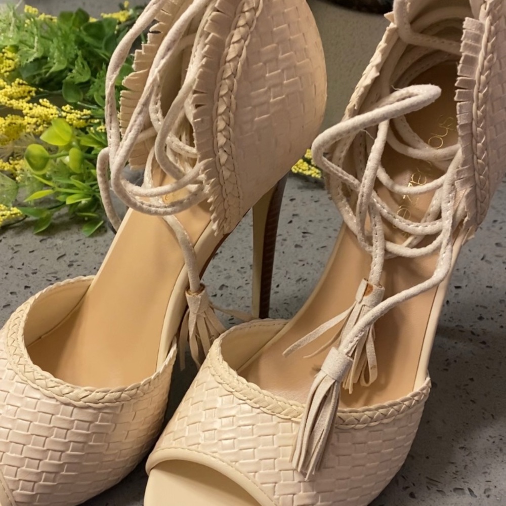 Marika Lace up Heel